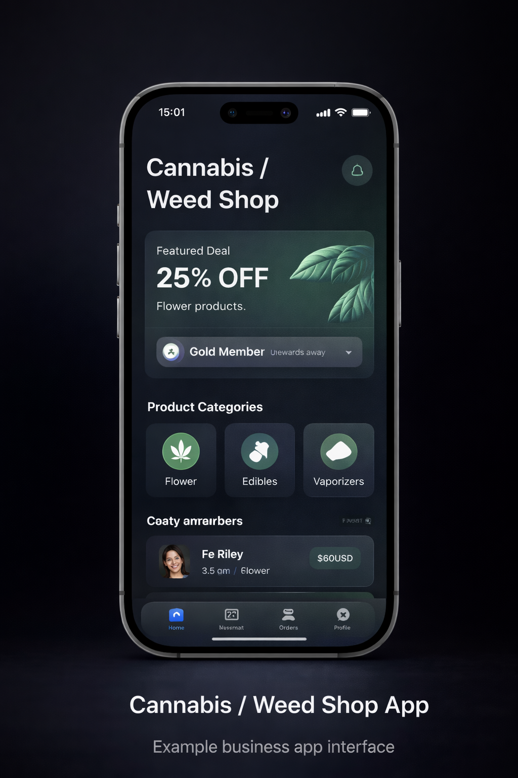 Weed App example